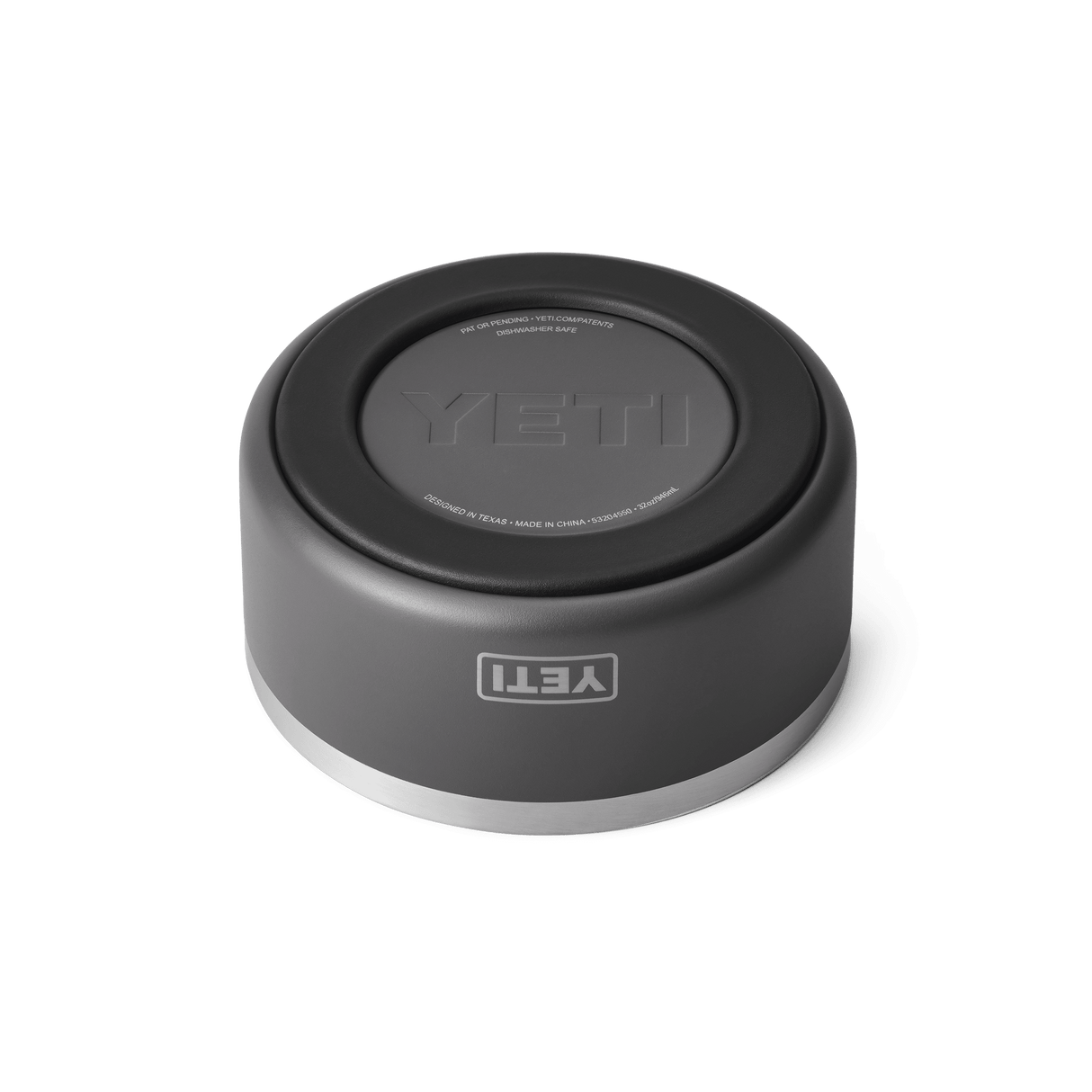 YETI Boomer 4 Dog Bowl Charcoal Yeti Yeti
