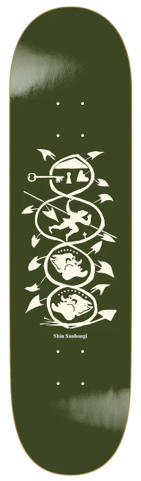 POLAR Shin Sanbongi The Spiral Of Life 8.5 Skateboard Deck Skateboard Decks Polar