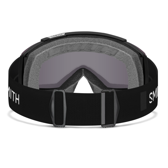 SMITH Squad Black - ChromaPop Everyday Rose Gold Mirror + Clear Snow Goggle Snow Goggles Smith