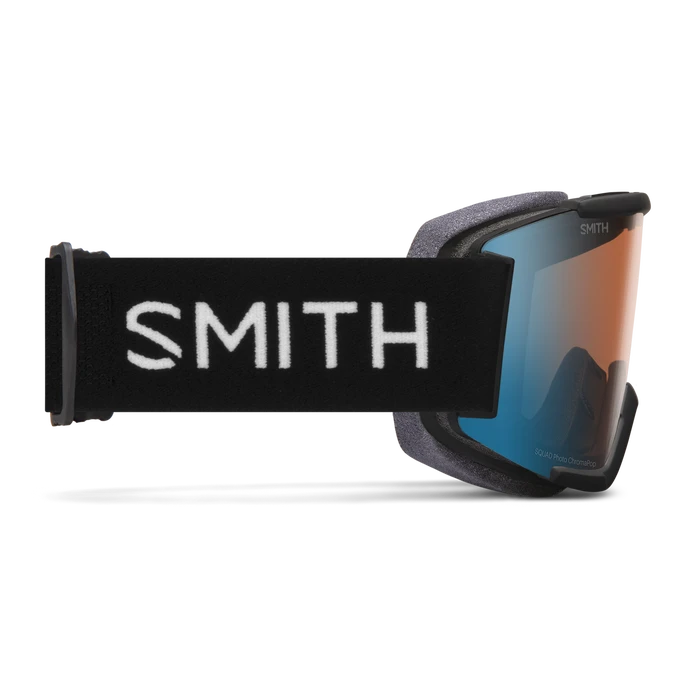 SMITH Squad Black - ChromaPop Pro Photochromic Blue Mirror Snow Goggle Snow Goggles Smith
