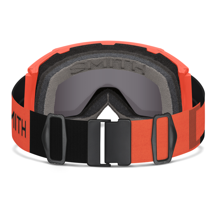 SMITH Squad Mag Poppy - ChromaPop Sun Black + ChromaPop Storm Blue Sensor Mirror Snow Goggle Snow Goggles Smith