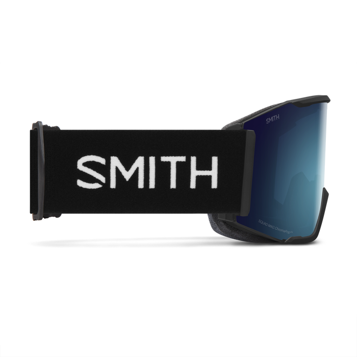 SMITH Squad MAG Black - ChromaPop Sun Blue Mirror + ChromaPop Storm Blue Sensor Mirror Snow Goggle Snow Goggles Smith