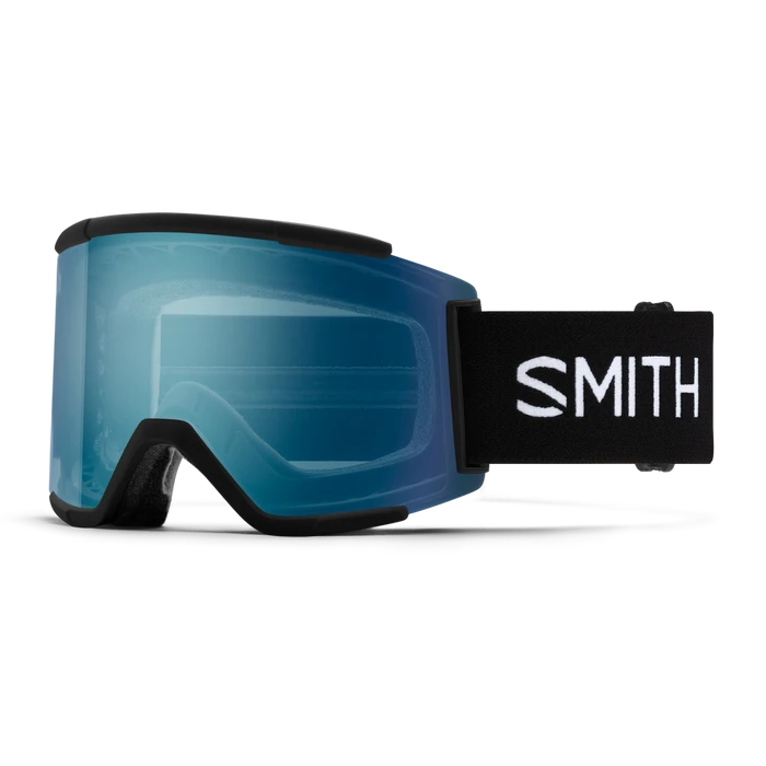 SMITH Squad XL Black - ChromaPop Everyday Blue Mirror + Storm Blue Sensor Mirror Snow Goggle Snow Goggles Smith