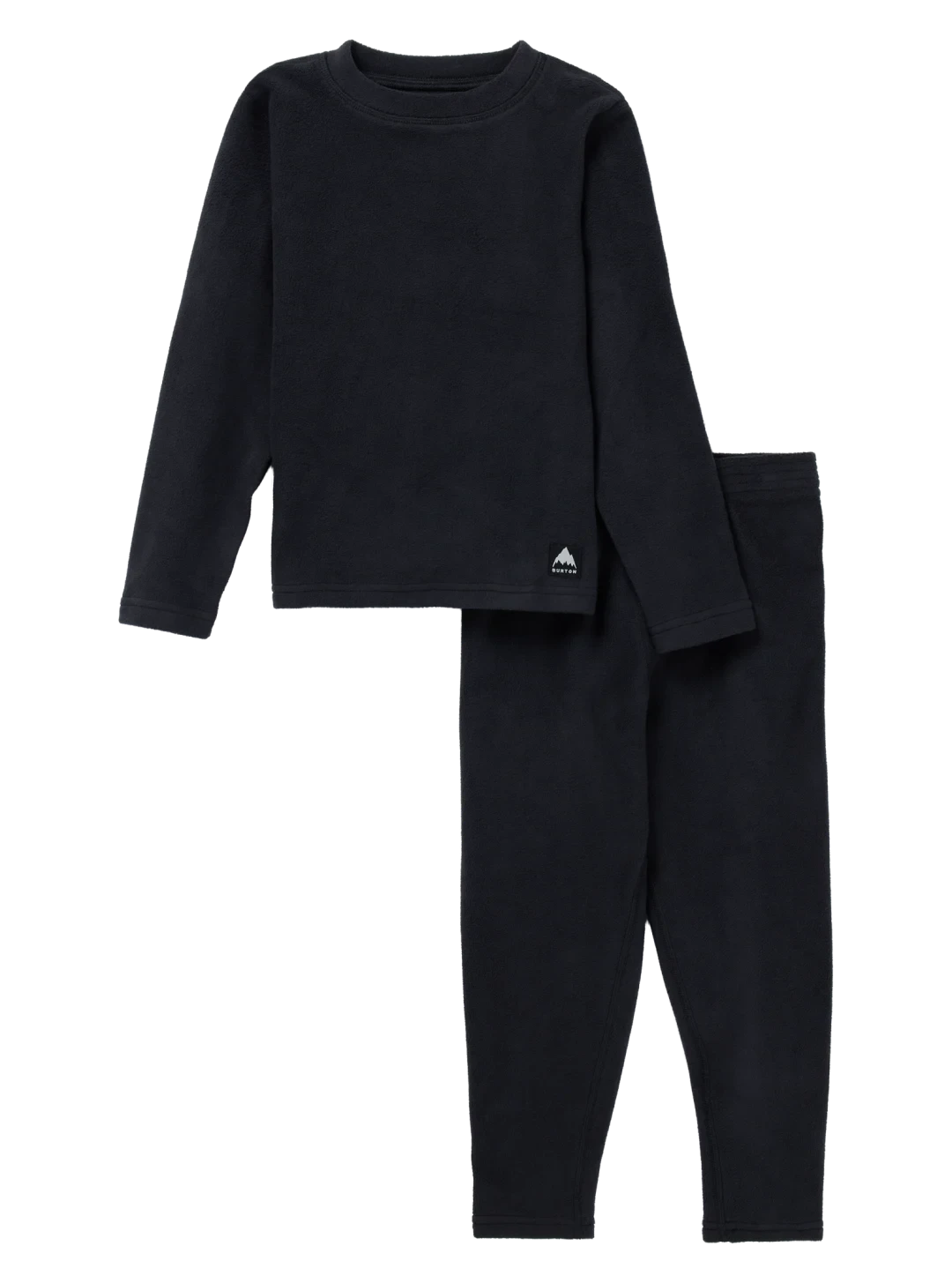 BURTON Toddler Fleece Base Layer Set True Black Toddler Base Layers Burton