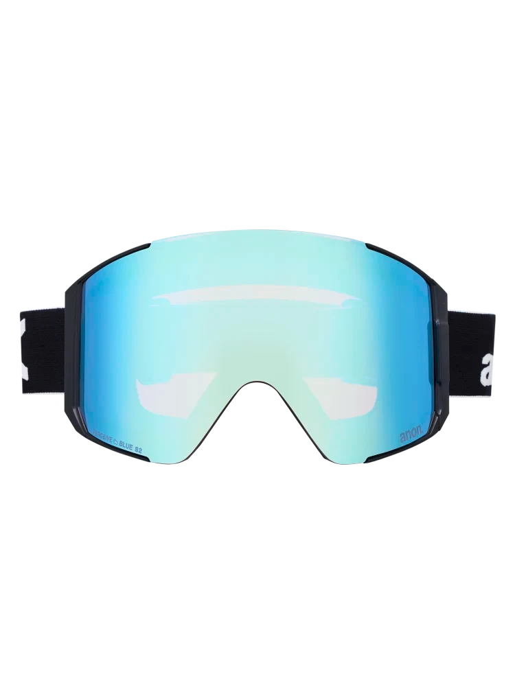 ANON Sync Black - Perceive Variable Blue + Perceive Cloudy Pink + MFI Face Mask Snow Goggle Snow Goggles Anon