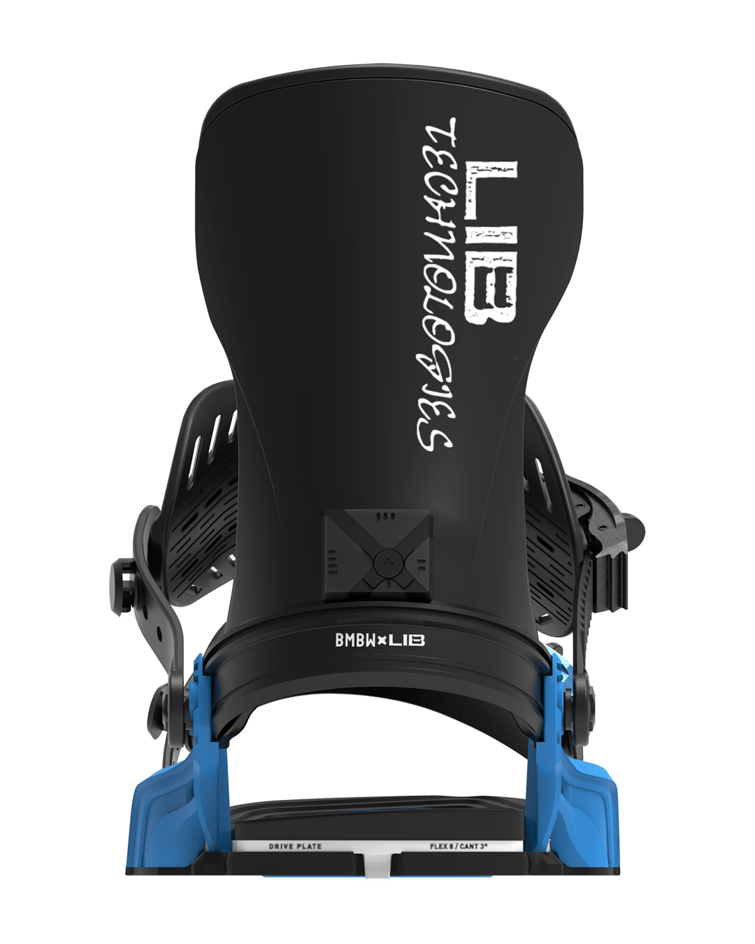 BENT METAL Transfer Snowboard Bindings Blue/Black 2027 Men's Snowboard Bindings Bent Metal