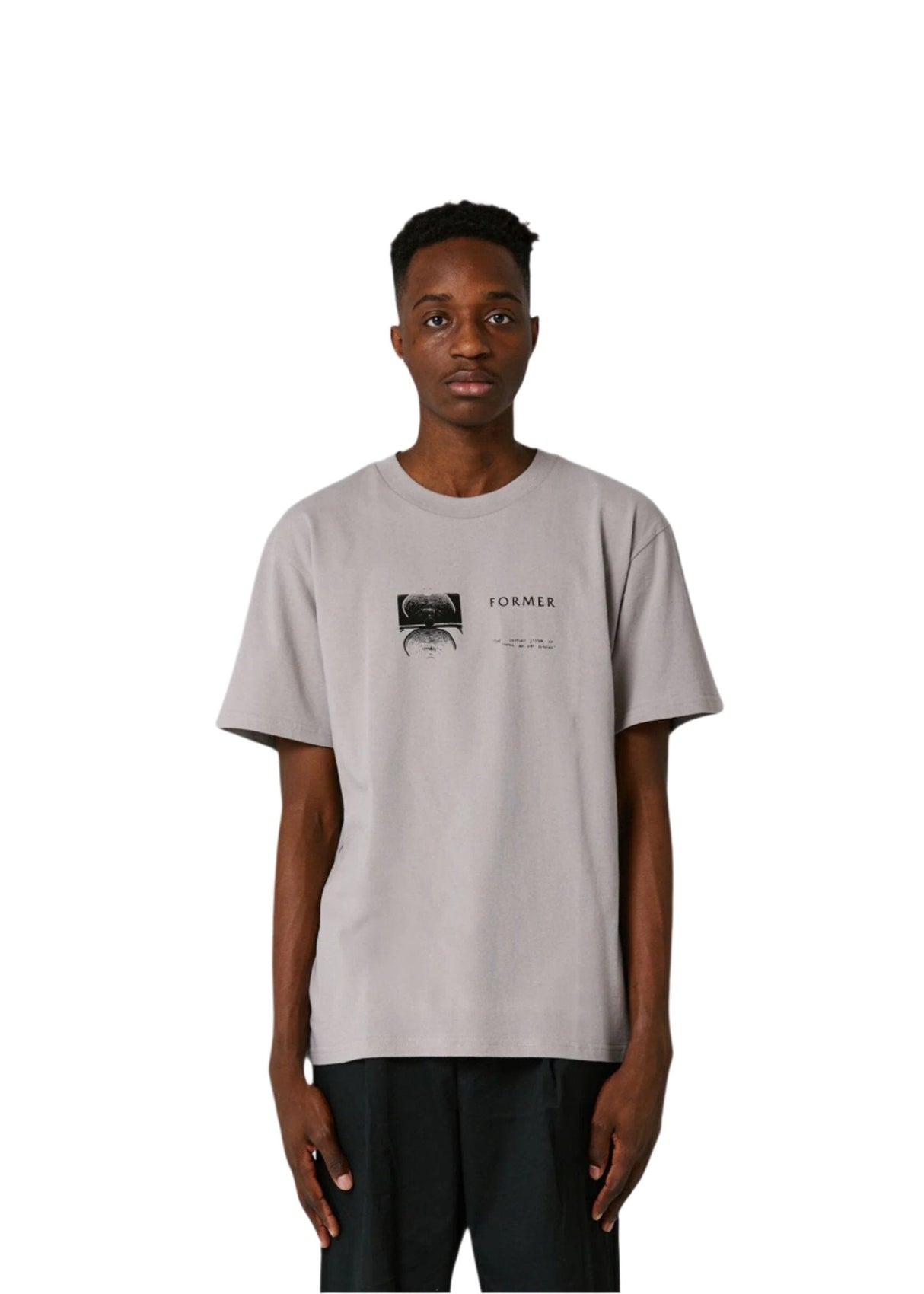 FORMER Array Oversized T-Shirt Mushroom Men's Short Sleeve T-Shirts Former