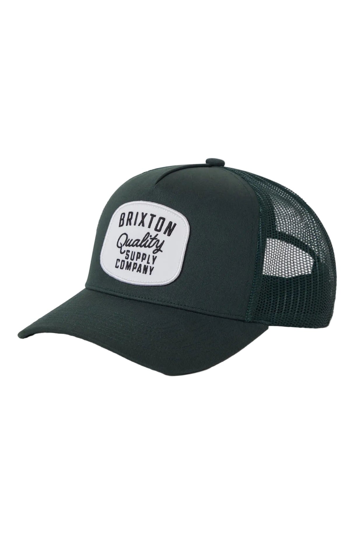 BRIXTON Hubal MP Trucker Hat Primal Green/Primal Green Men's Hats Brixton