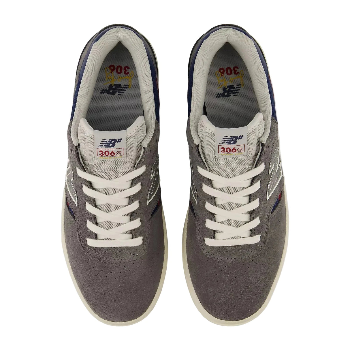 NB NUMERIC Jamie Foy 306C Shoes Castlerock/NB Navy Men's Skate Shoes New Balance
