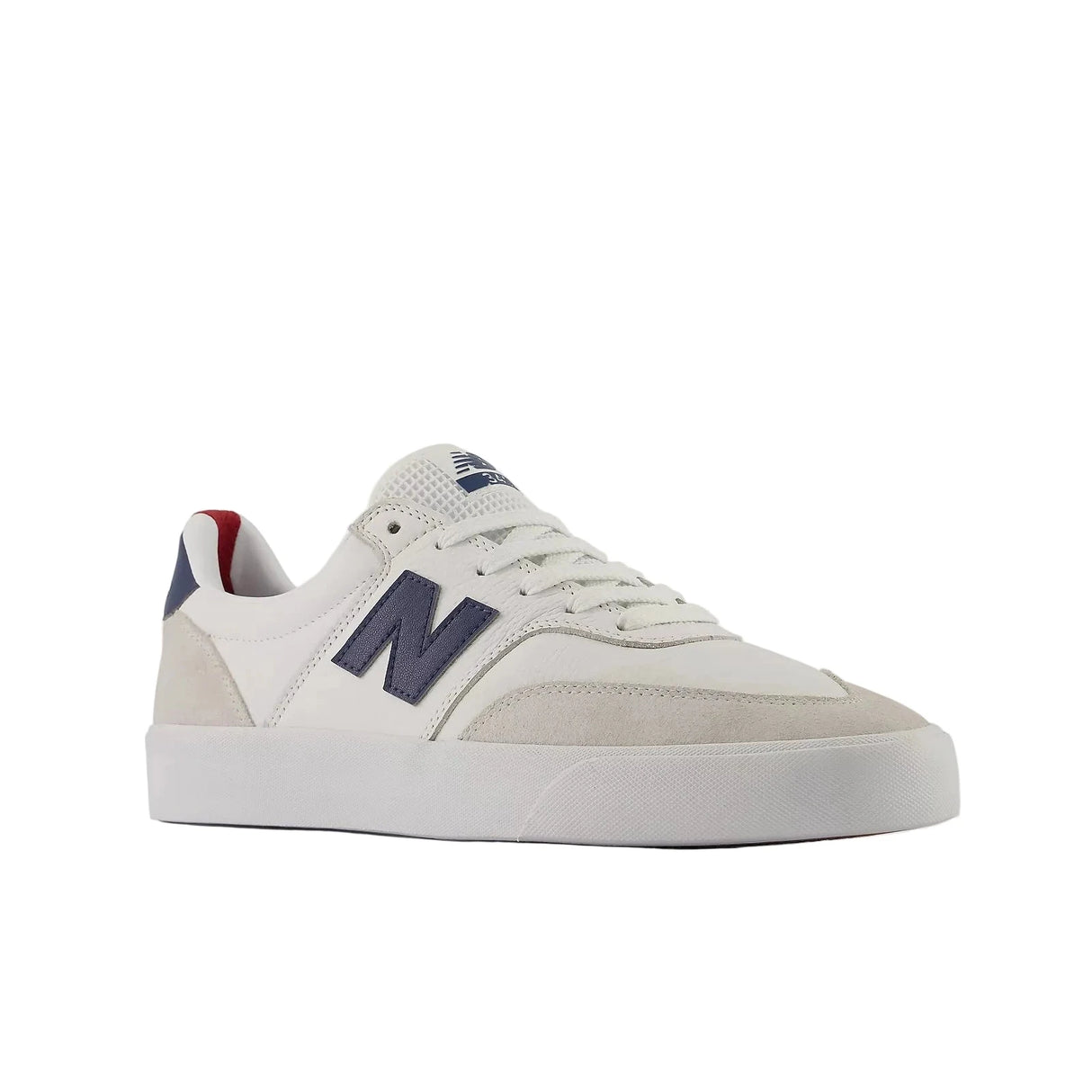 NB NUMERIC 340 Shoes White/NB Navy Men's Skate Shoes New Balance