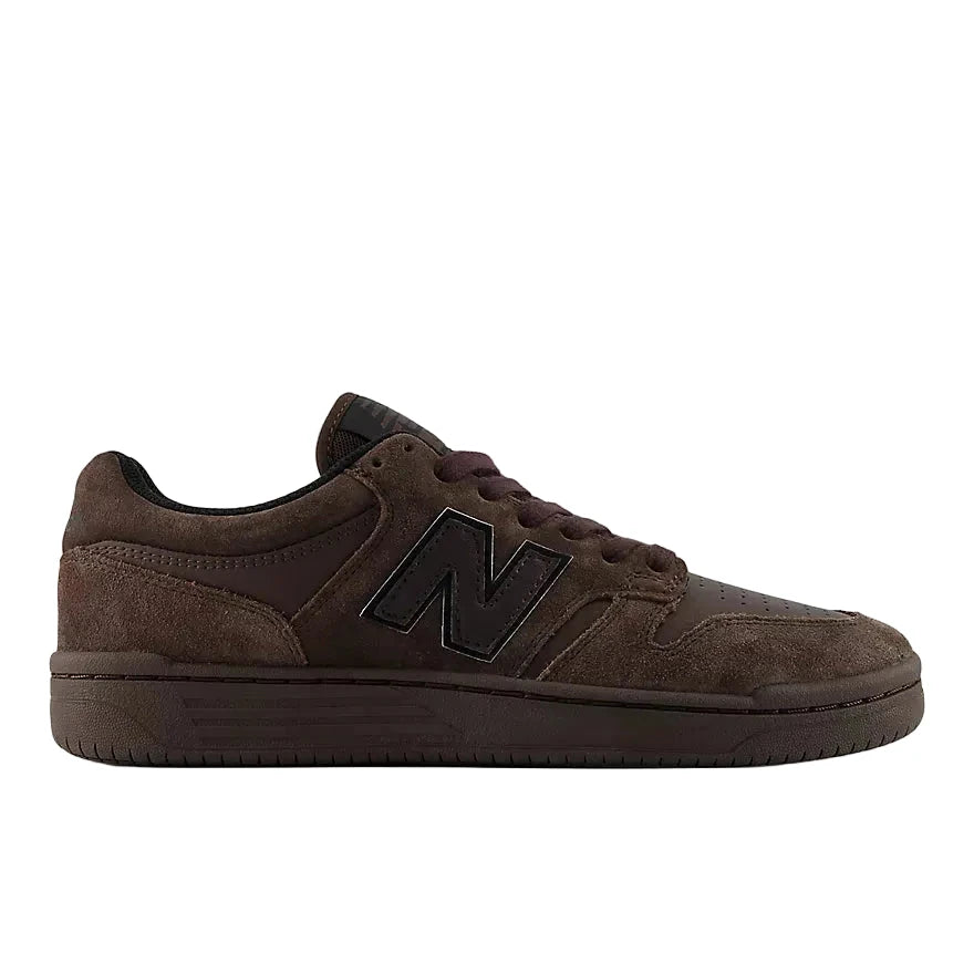 NB NUMERIC 480 Shoes Chocolate Brown Men's Skate Shoes New Balance