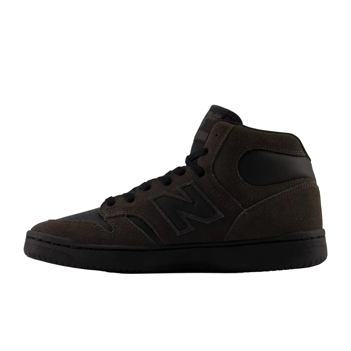 NB NUMERIC 480 High Shoes Black Cement/Black Men's Skate Shoes New Balance