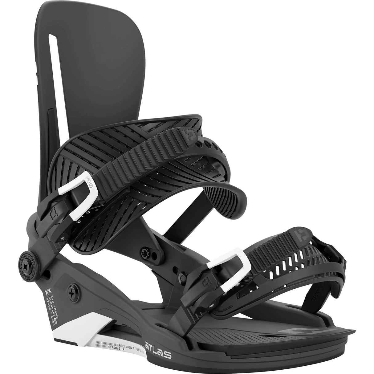 UNION Atlas Snowboard Bindings Black 2027 Men's Snowboard Bindings Union