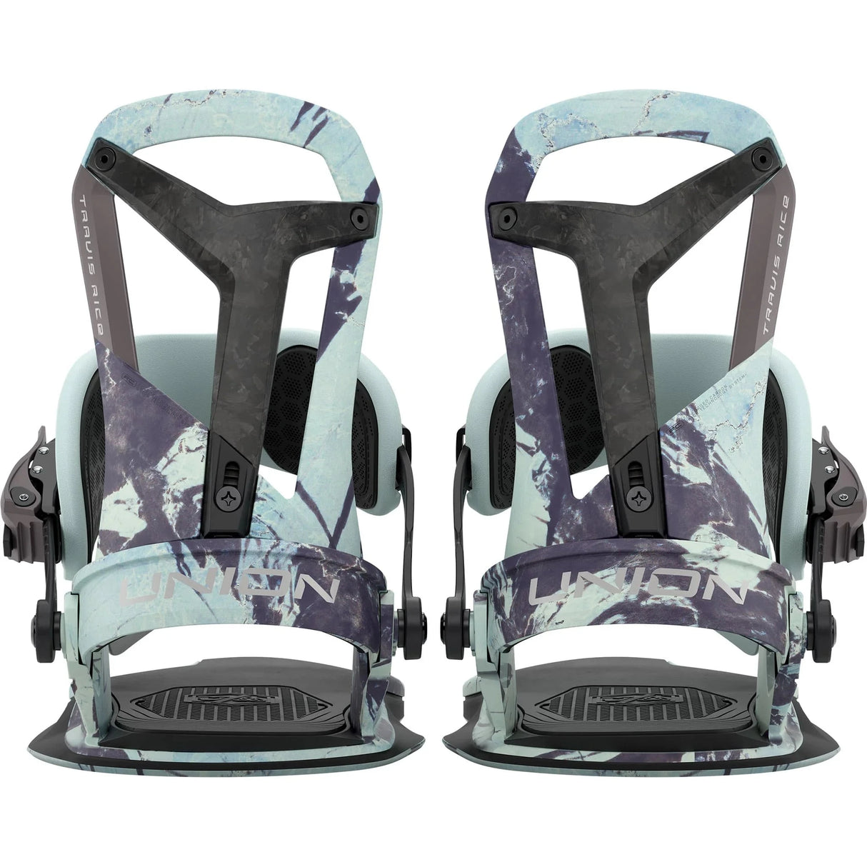 UNION Falcor Snowboard Bindings Glacier Shadow 2027 Men's Snowboard Bindings Union