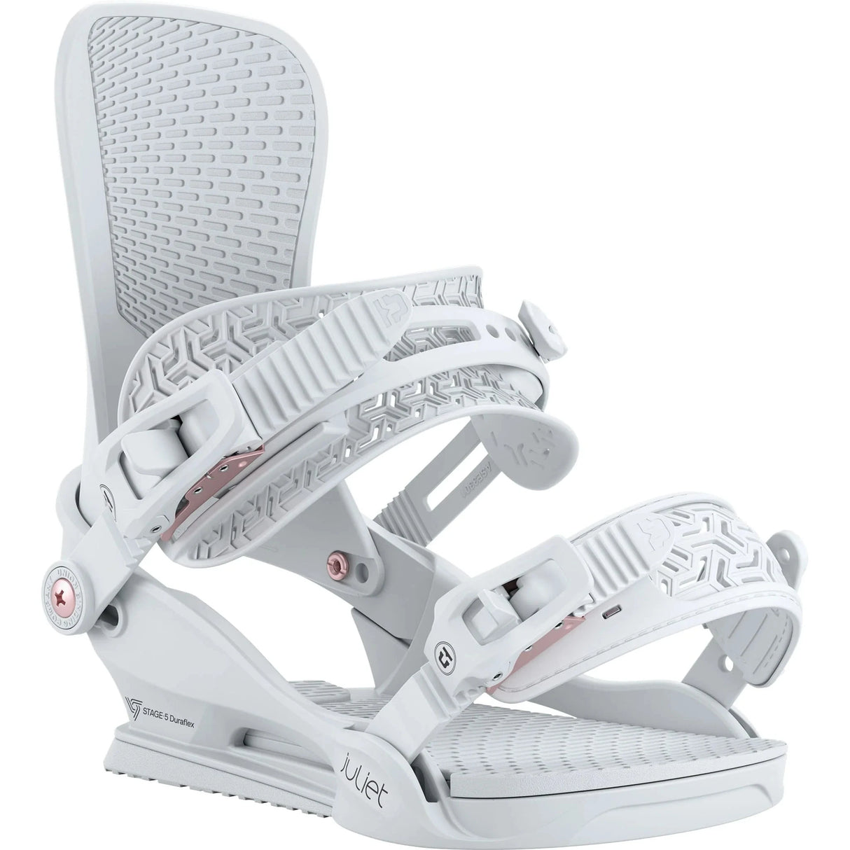 UNION Women's Juliet Snowboard Bindings Light Grey 2027 Women's Snowboard Bindings Union