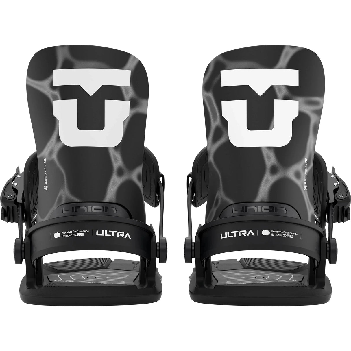 UNION Women's Ultra Snowboard Bindings Black 2027 Women's Snowboard Bindings Union