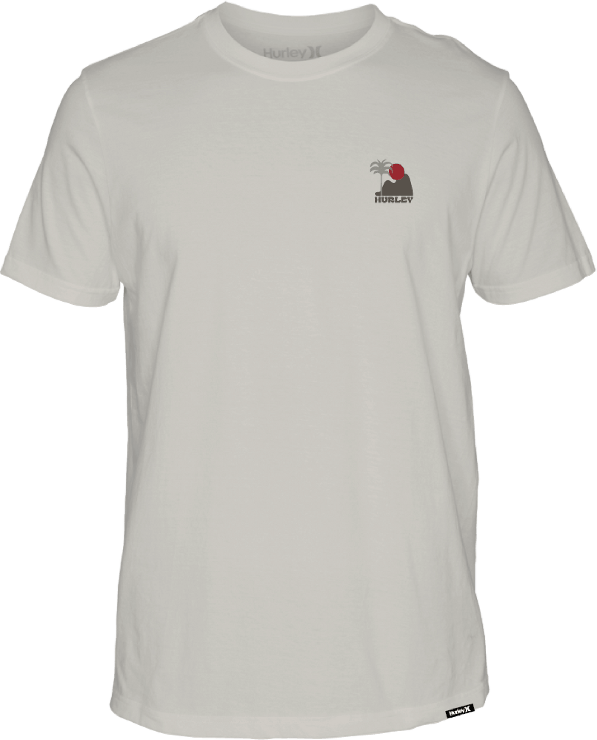 HURLEY Sunsets T-Shirt Bone Men's Short Sleeve T-Shirts Hurley