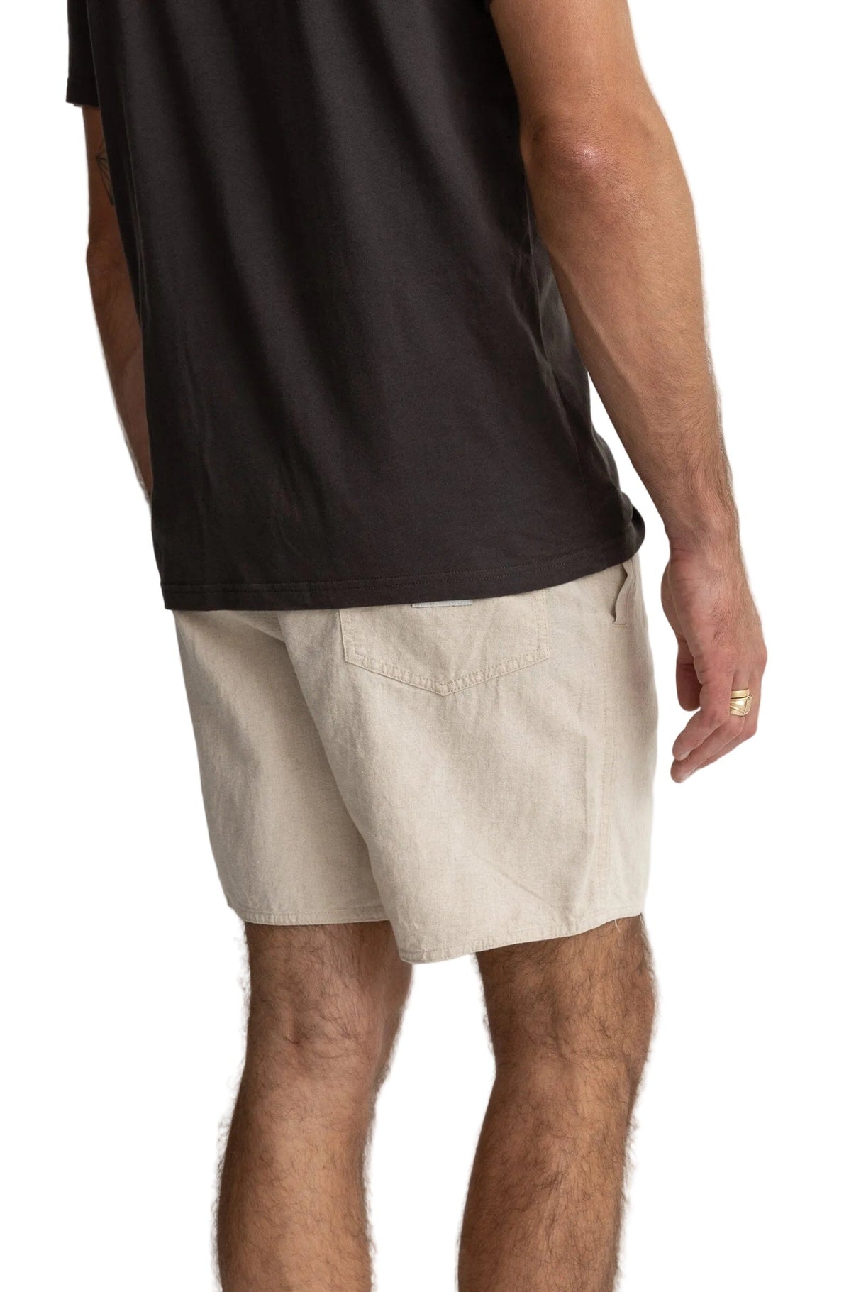 RHYTHM Classic Linen Jam Shorts Sand Men's Walkshorts Rhythm