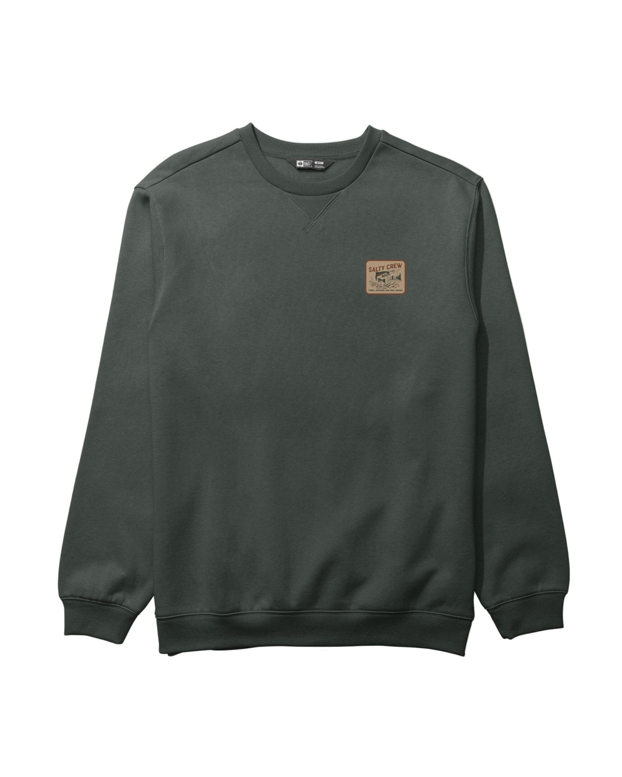 SALTY CREW Crafted Crew Deep Forest Men's Crewnecks Salty Crew