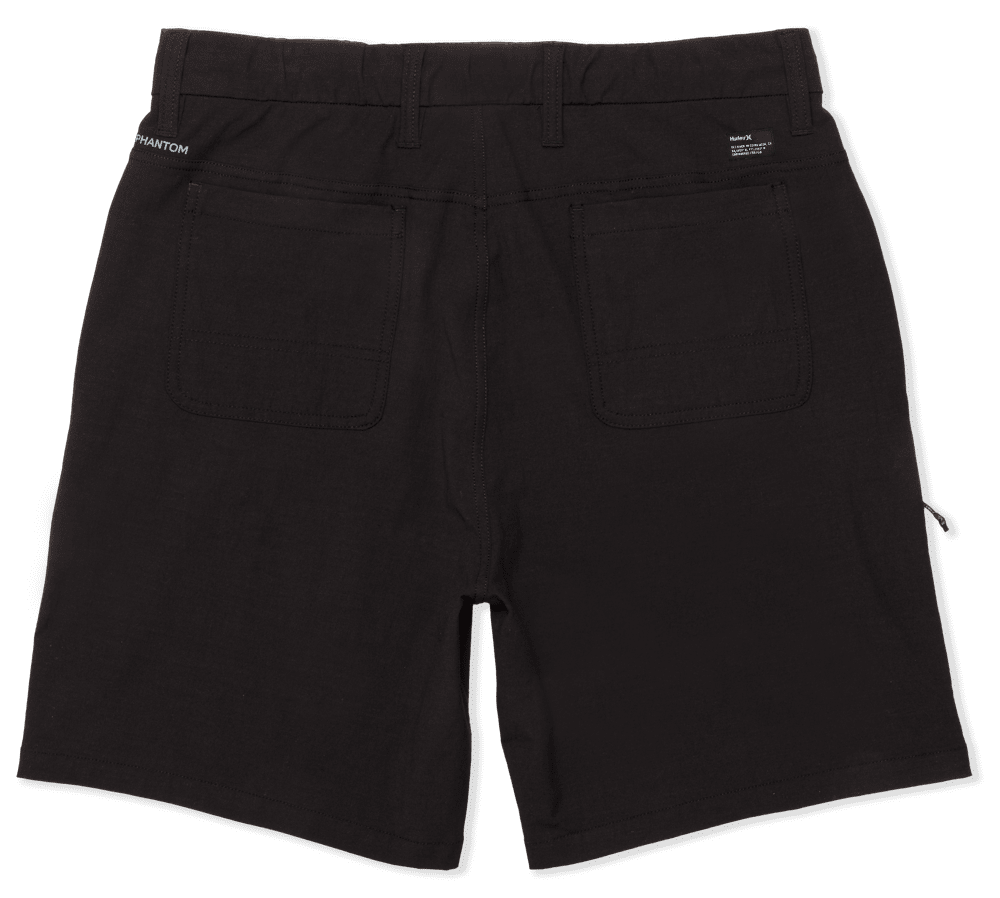 HURLEY Phantom Nomad Hybrid Shorts Black Men's Hybrid Shorts Hurley