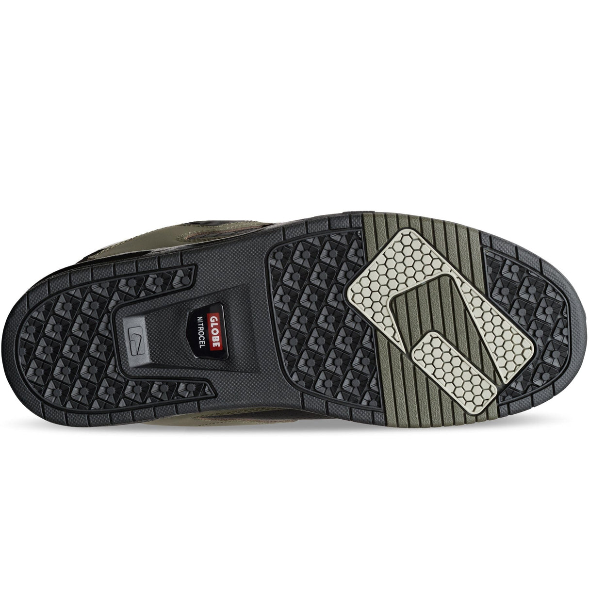 GLOBE Sabre Shoes Black/Army Men's Skate Shoes Globe