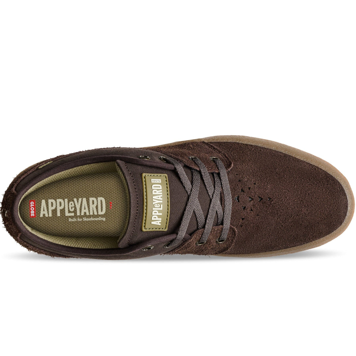 GLOBE Mahalo Shoes Dark Brown/Crepe Men's Skate Shoes Globe