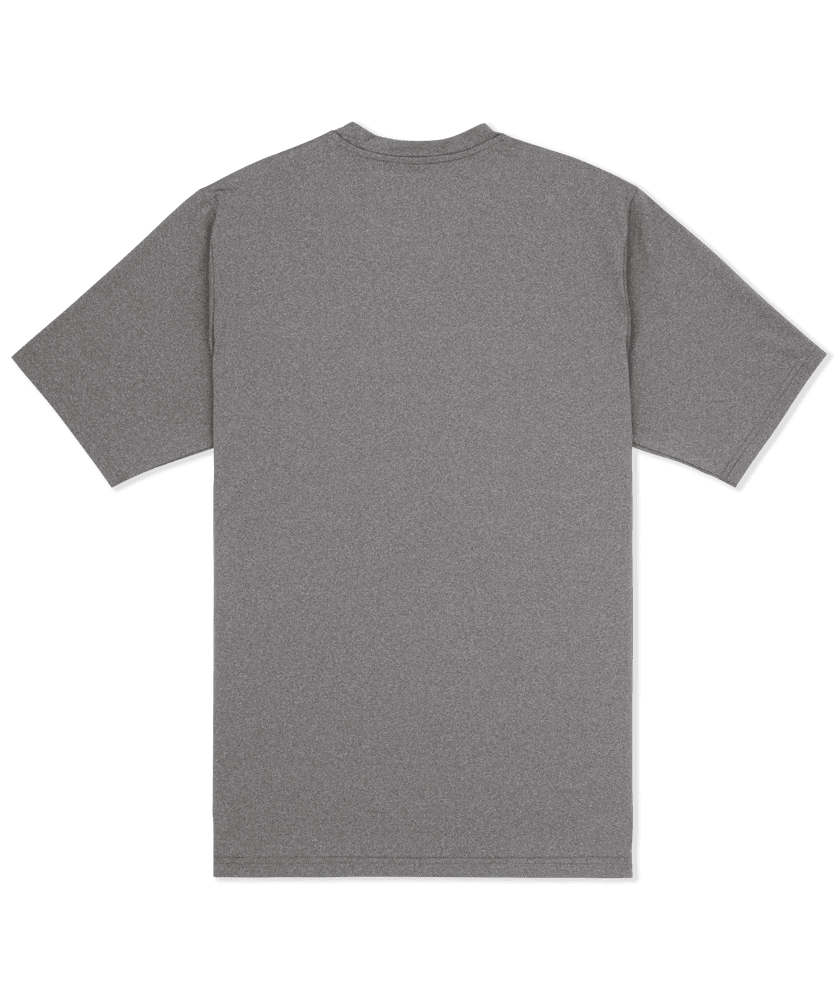 HURLEY Hybrid UPF T-Shirt Ion Grey Heather Men's Short Sleeve T-Shirts Hurley