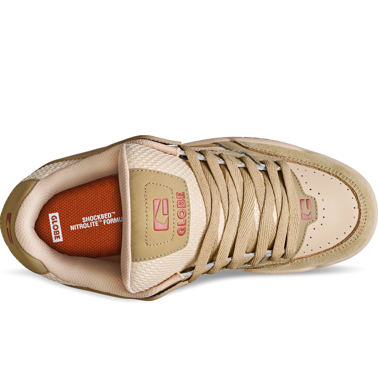 GLOBE Tilt Shoes Sand/Red Men's Skate Shoes Globe