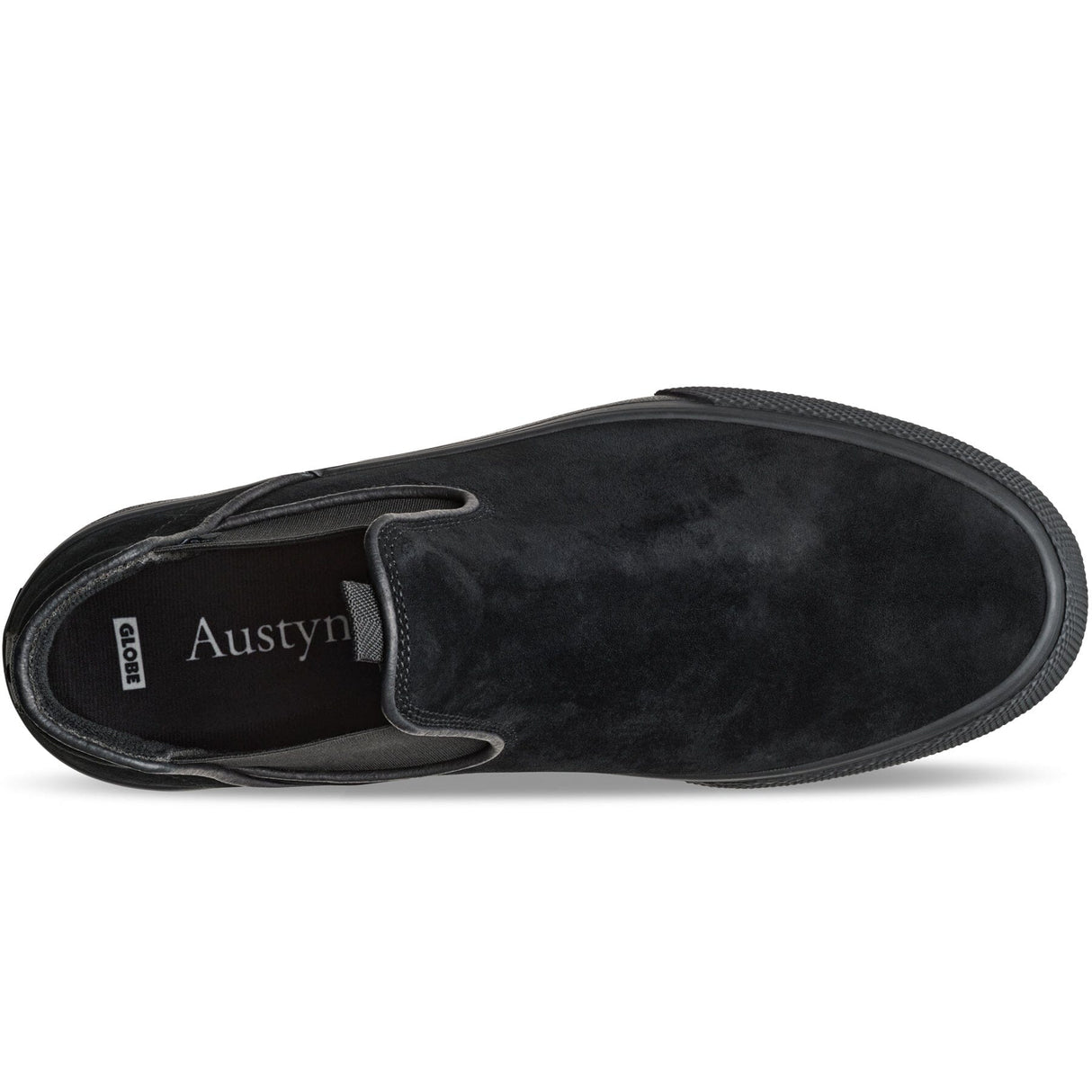 GLOBE Dover Shoes Black Suede/Gillette Men's Skate Shoes Globe