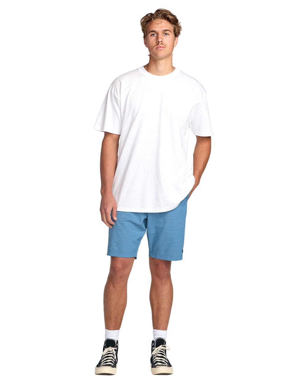 BILLABONG Crossfire Submersible Hybrid Shorts Carolina Blue Men's Hybrid Shorts Billabong