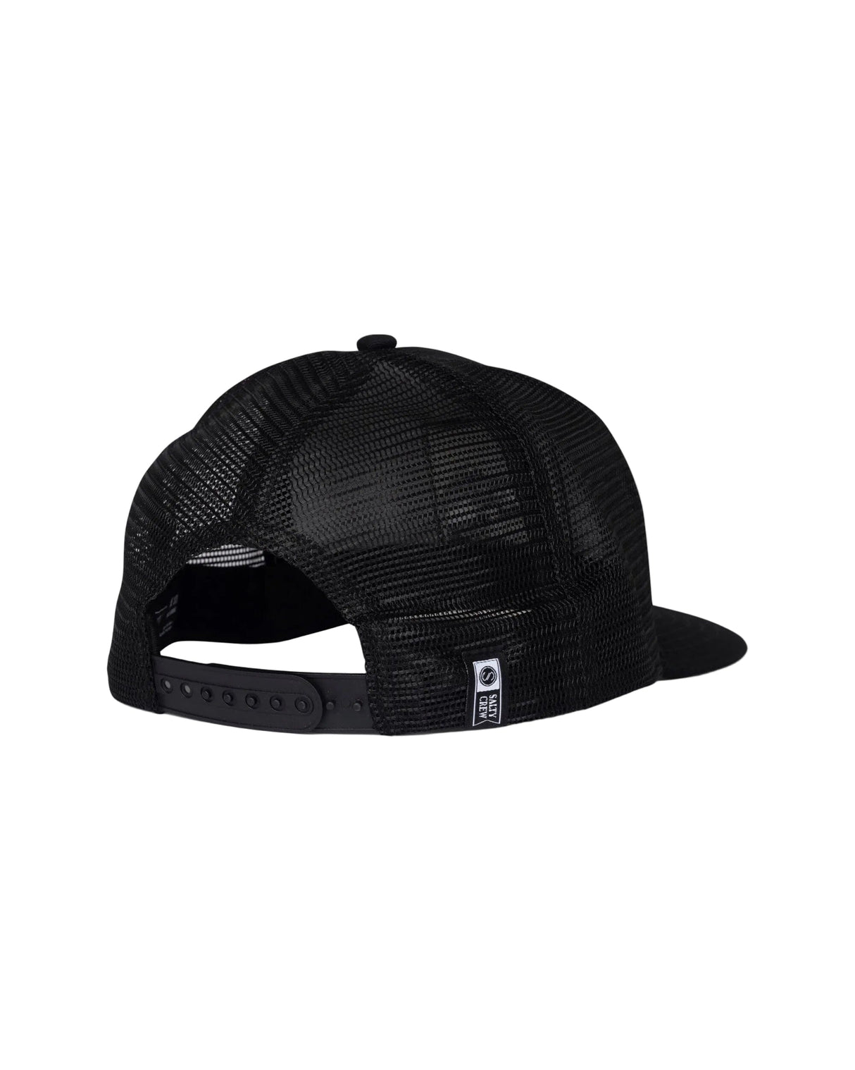 SALTY CREW Striper Trucker Hat Black Men's Hats Salty Crew