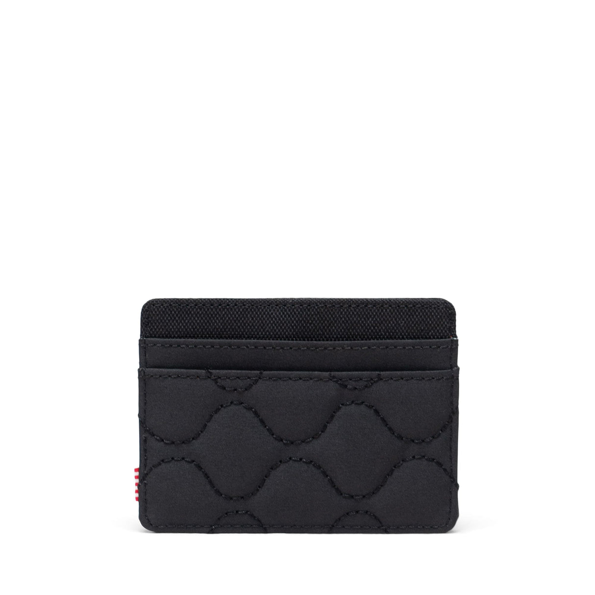 HERSCHEL Charlie Quilted Capsule Cardholder Black Men's Wallets Herschel Supply Company