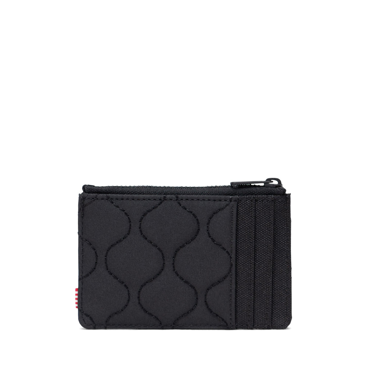 HERSCHEL Oscar Quilted Capsule Cardholder Black Men's Wallets Herschel Supply Company