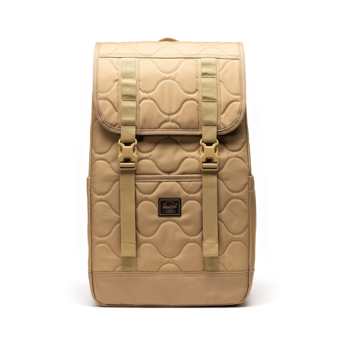 HERSCHEL Quilted Retreat Backpack Khaki Tonal Backpacks Herschel Supply Company