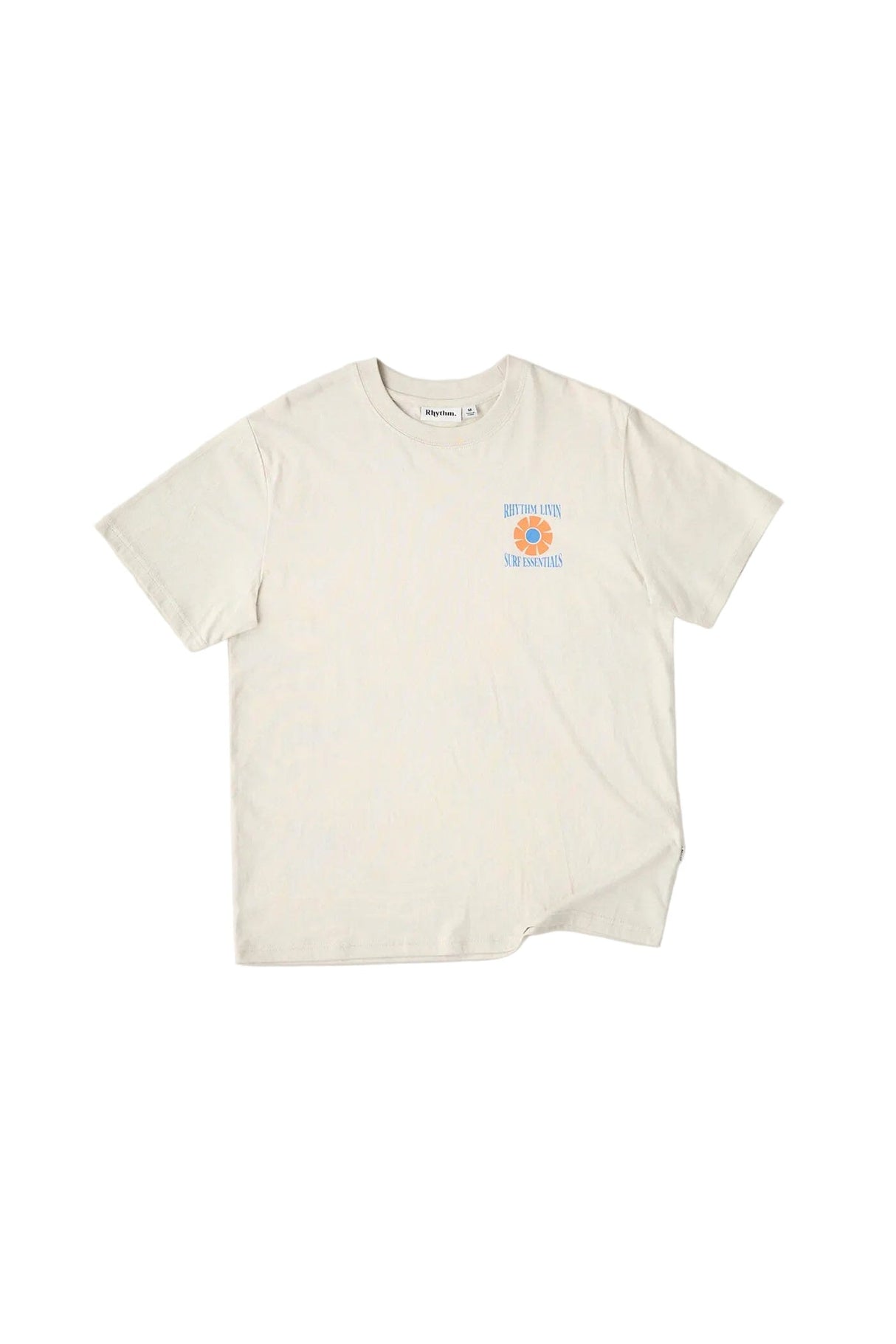 RHYTHM Surf Essentials T-Shirt Moonrock Men's Short Sleeve T-Shirts Rhythm