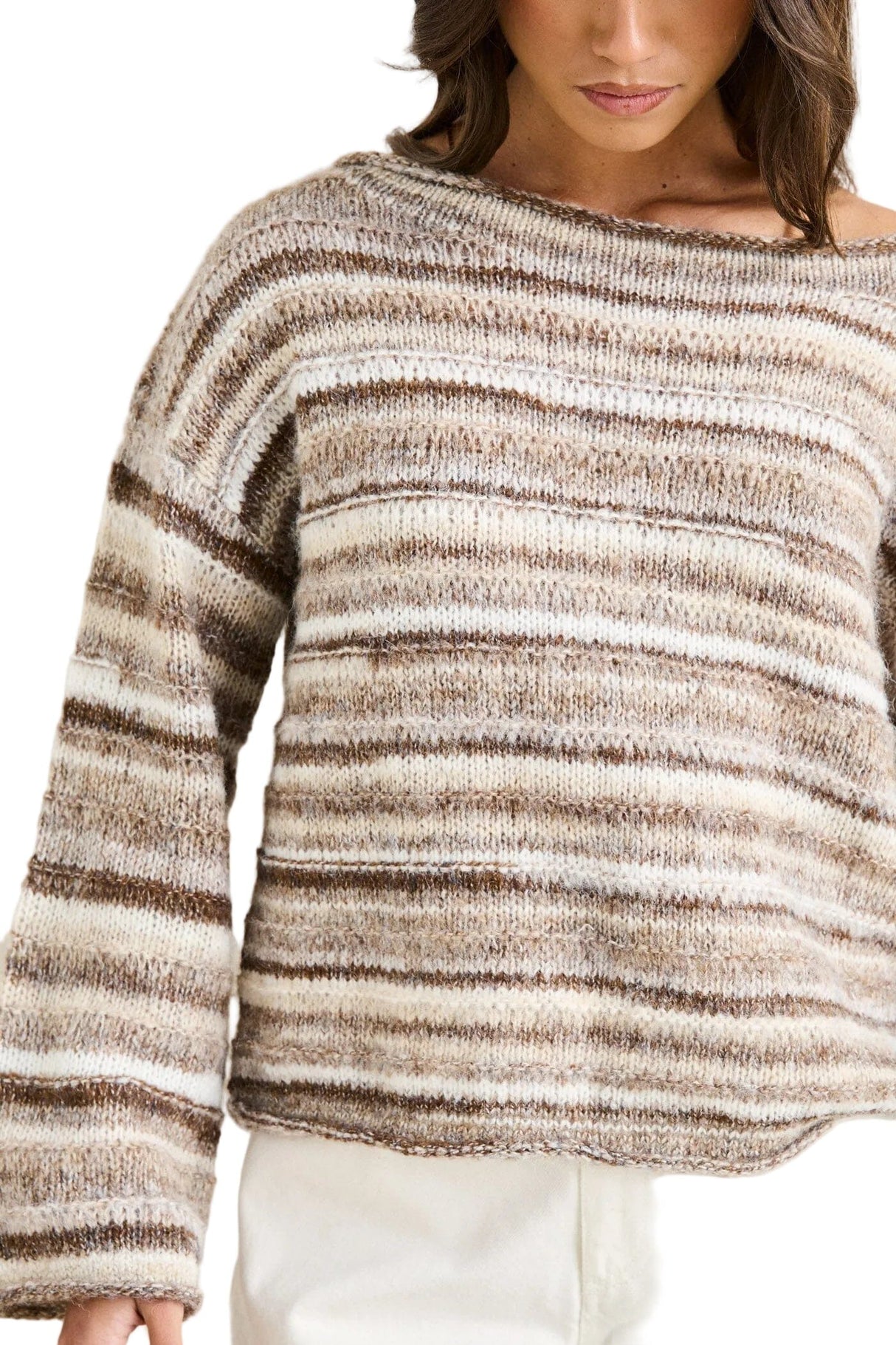 RHYTHM Women's Baklava Knit Sand Women's Sweaters Rhythm