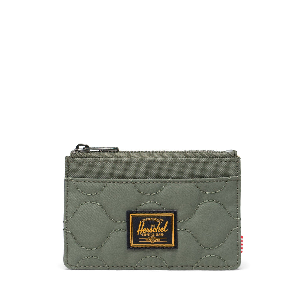 HERSCHEL Oscar Quilted Capsule Cardholder Beetle Men's Wallets Herschel Supply Company
