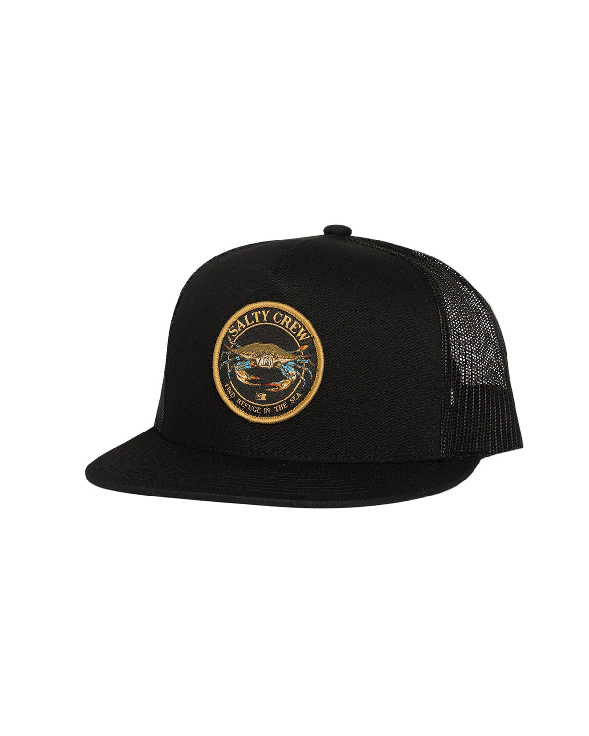 SALTY CREW Jimmy Trucker Hat Black Men's Hats Salty Crew