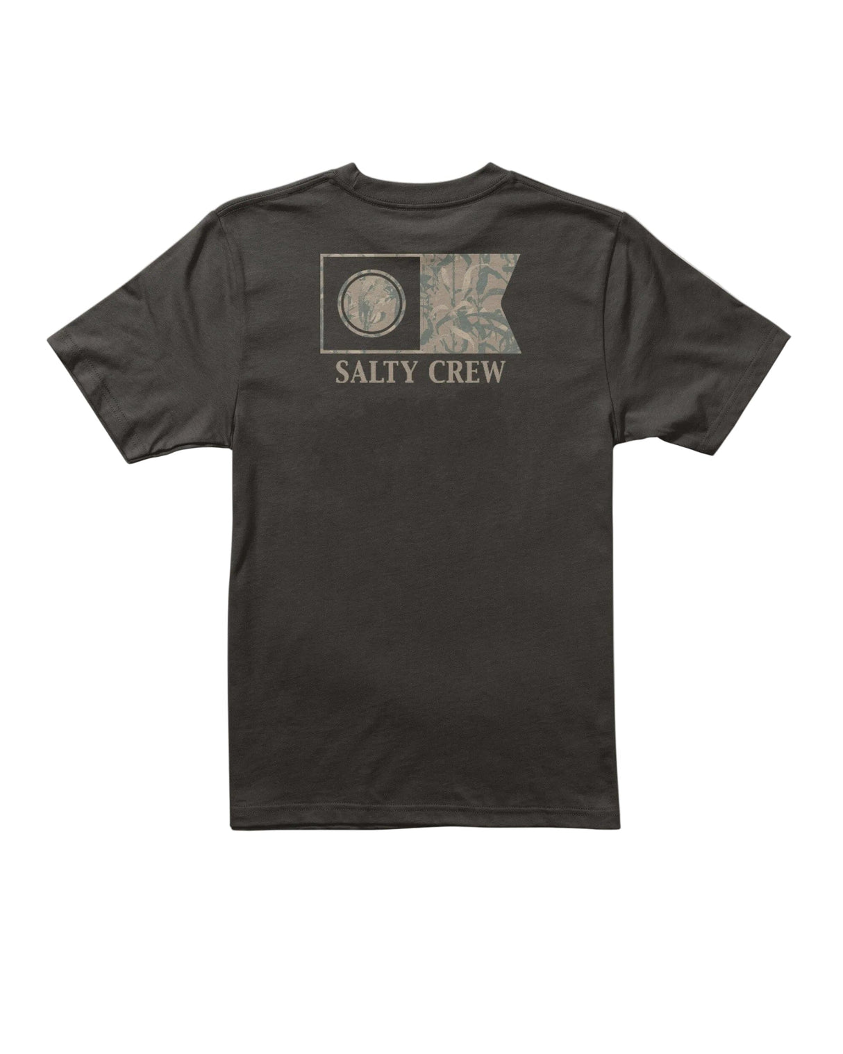 SALTY CREW Boys Flagship Fill T-Shirt Black Boy's T-Shirts Salty Crew