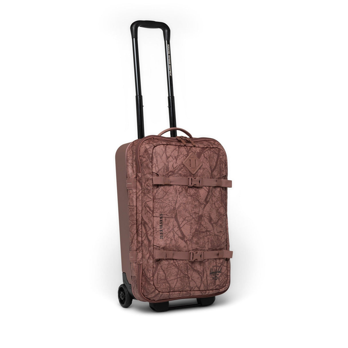 HERSCHEL All Season Hybrid Roller Large Carry On 41L Bag Ash Rose EQ Camo Luggage Herschel Supply Company