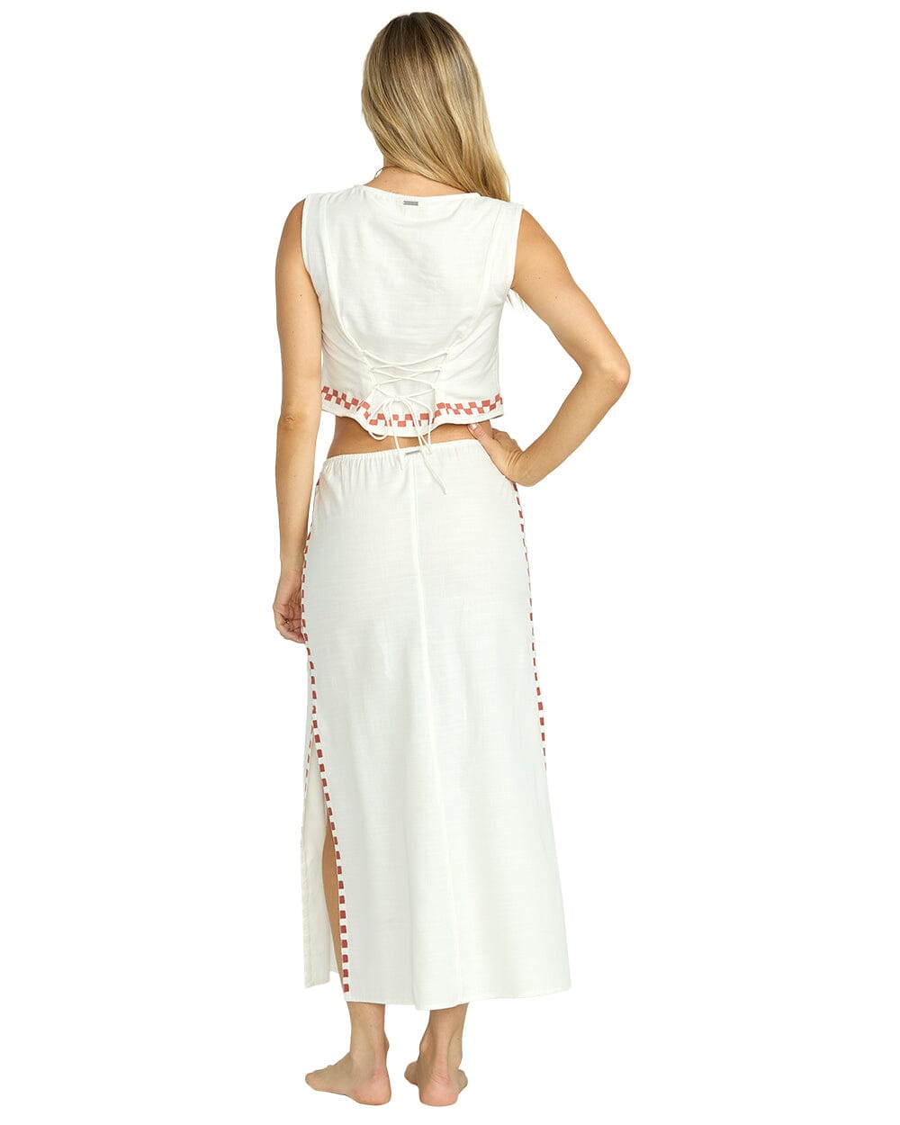 BILLABONG Women's Secret Cover Skirt Salt Crystal Women's Skirts Billabong