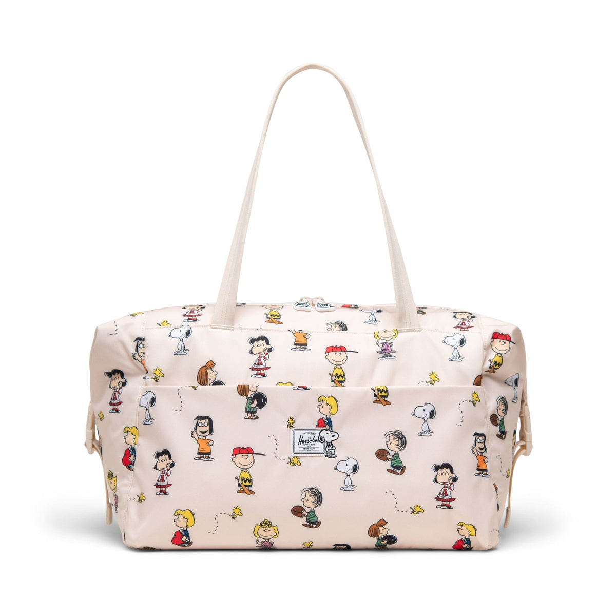 HERSCHEL Peanuts Maia Weekender Duffle Bag Snoopy and Friends Whitecap Duffle Bags Herschel Supply Company