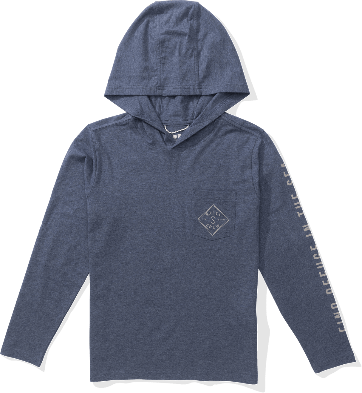 SALTY CREW Boys Tippet Pullover Hoodie Navy Boy's Pullover Hoodies Salty Crew