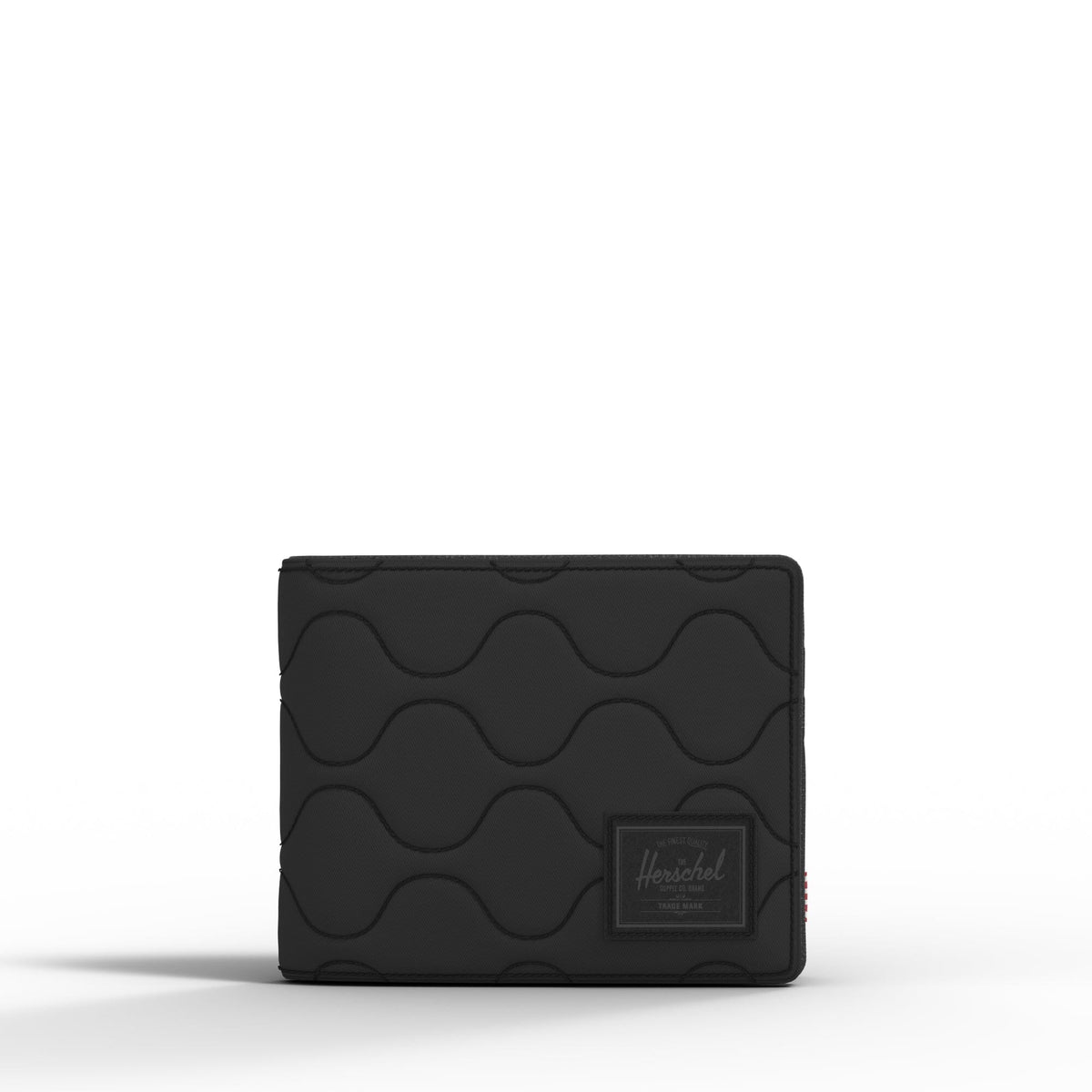 HERSCHEL Quilted Roy Wallet Black Tonal Men's Wallets Herschel Supply Company