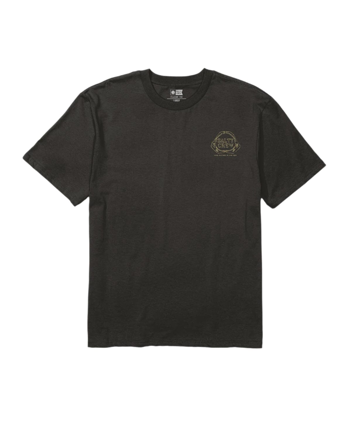 SALTY CREW Jawbone Classic T-Shirt Black Men's Short Sleeve T-Shirts Salty Crew