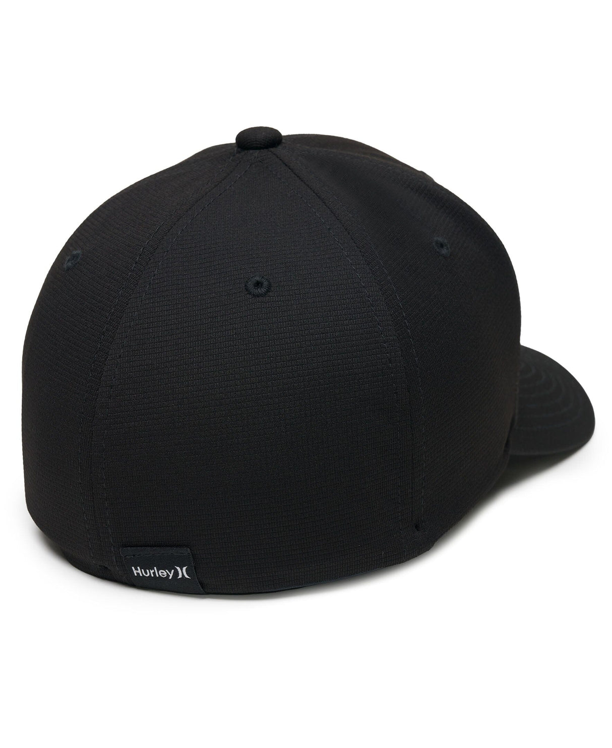 HURLEY H2O-Dri Tideline FlexFit Hat Black Men's Hats Hurley