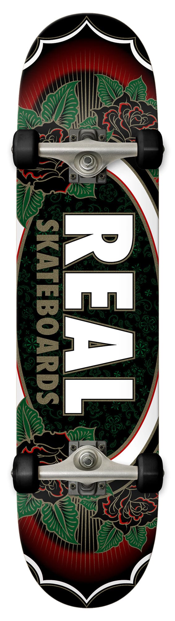 REAL Rose Oval 8.5 Skateboard Comeplete Skateboard Completes Real