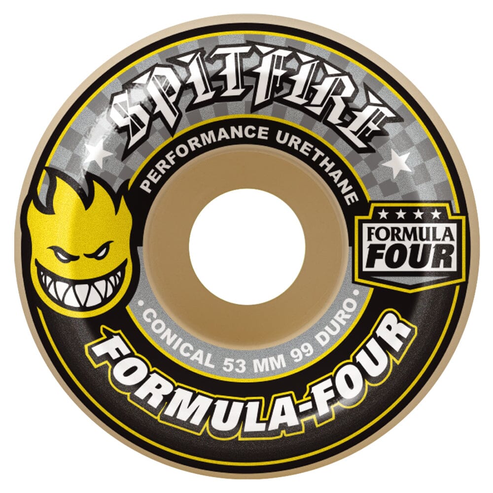 SPITFIRE Formula Four Conical 99D 54mm Skateboard Wheels Skateboard Wheels Spitfire
