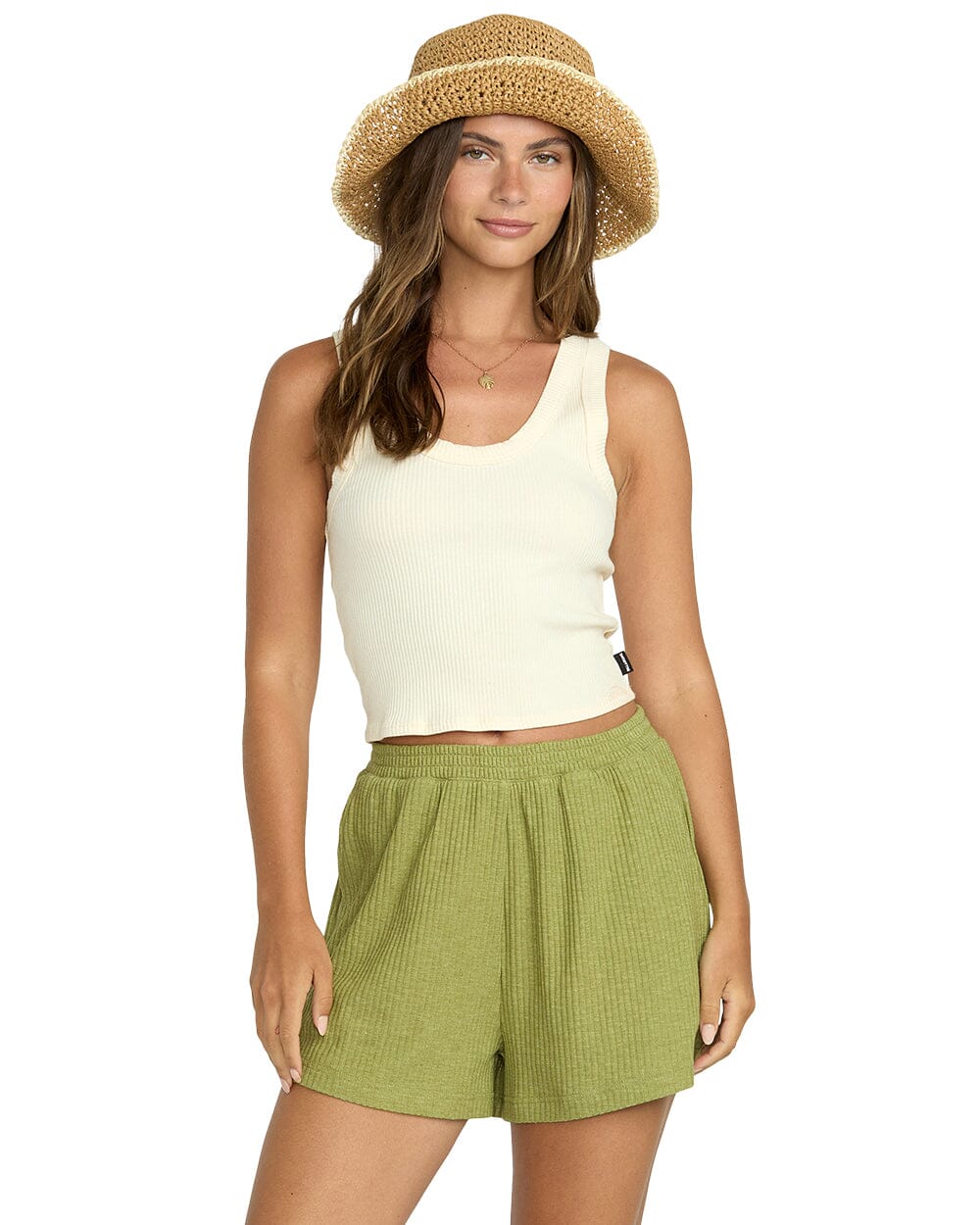 BILLABONG Women's Aya Sun Short Avocado Women's Shorts Billabong