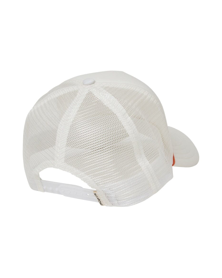 BILLABONG Women's Grandpa Trucker Hat Salt Crystal Women's Hats Billabong